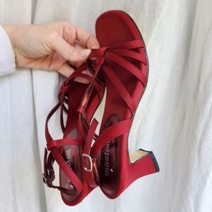 Vintage Strappy Heels